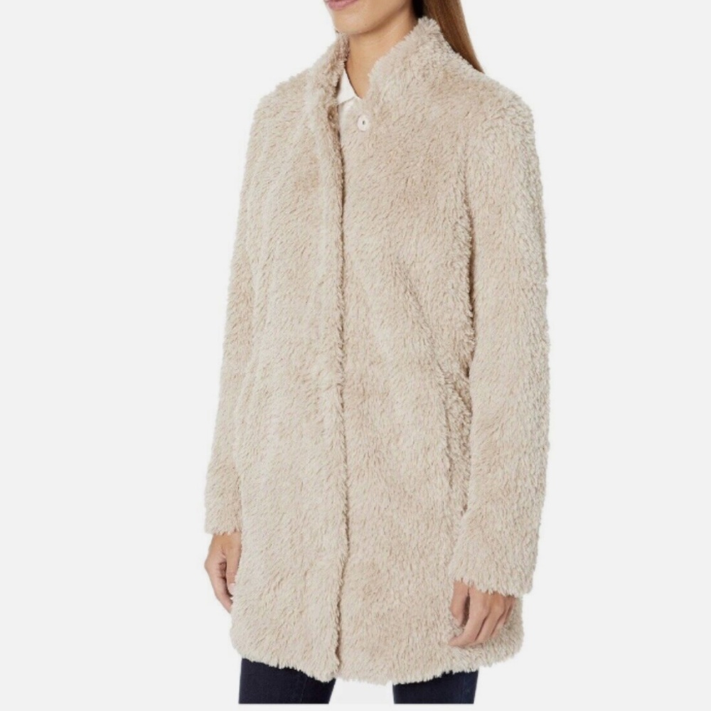 Kenneth Cole Faux Fur Jacket